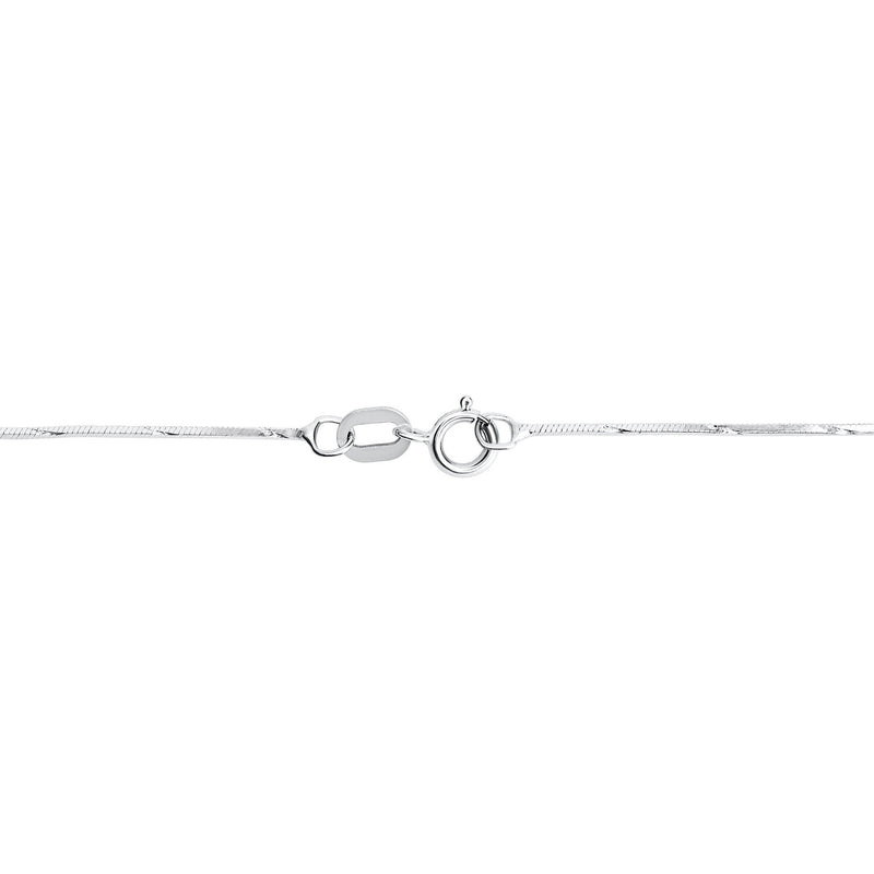 925 Sterling Silver Flat Cable Necklace