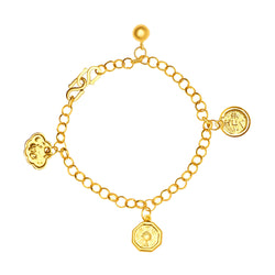 22K/916 Baby/Kids Precious Charm Bracelet