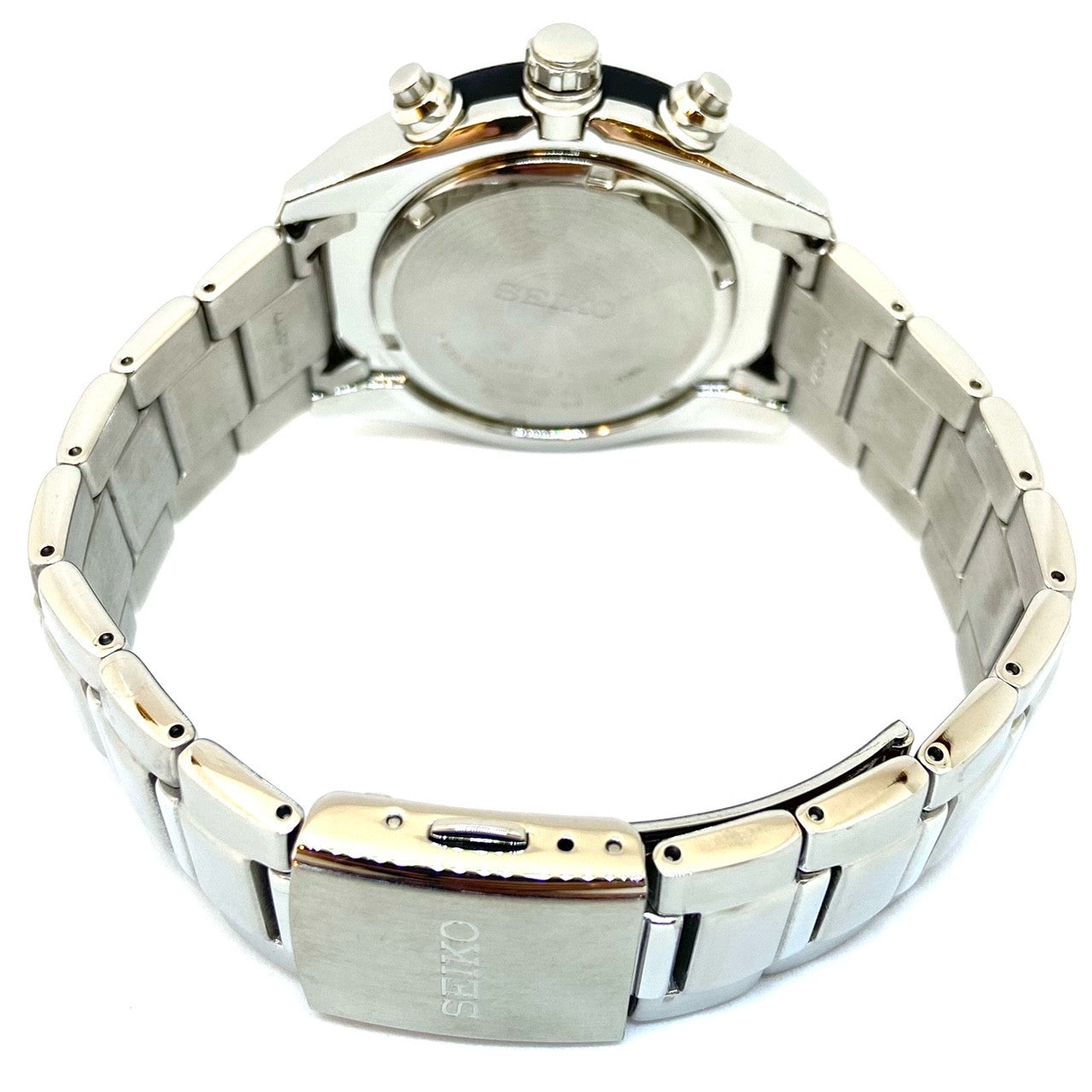 Seiko Quartz Chronograph Stainless Steel SNAC89P1 Watch