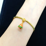 22K (916) Yellow Gold Ladies/ Women/ Kids Christmas Pendant/ Charm