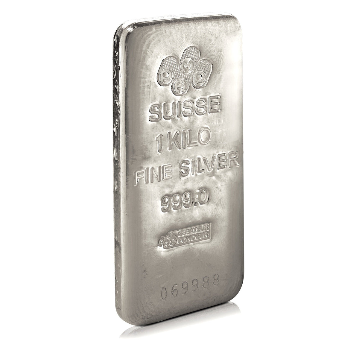 PAMP Suisse 999.0 Silver Cast Bar 1 kilogram