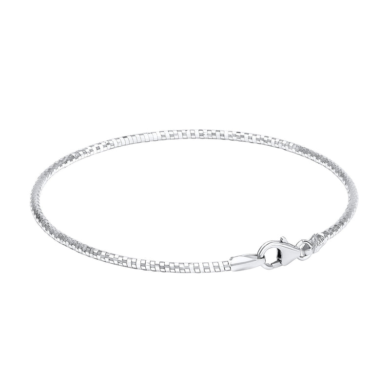 18K/750 White Gold Soft Bangle