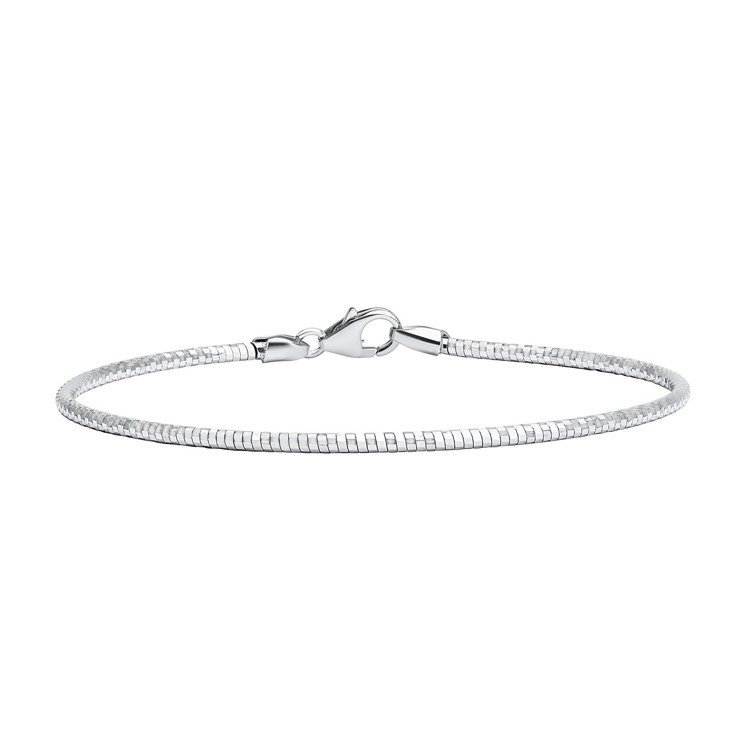 18K/750 White Gold Soft Bangle