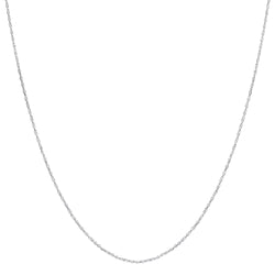 925 Sterling Silver Flat Cable Necklace
