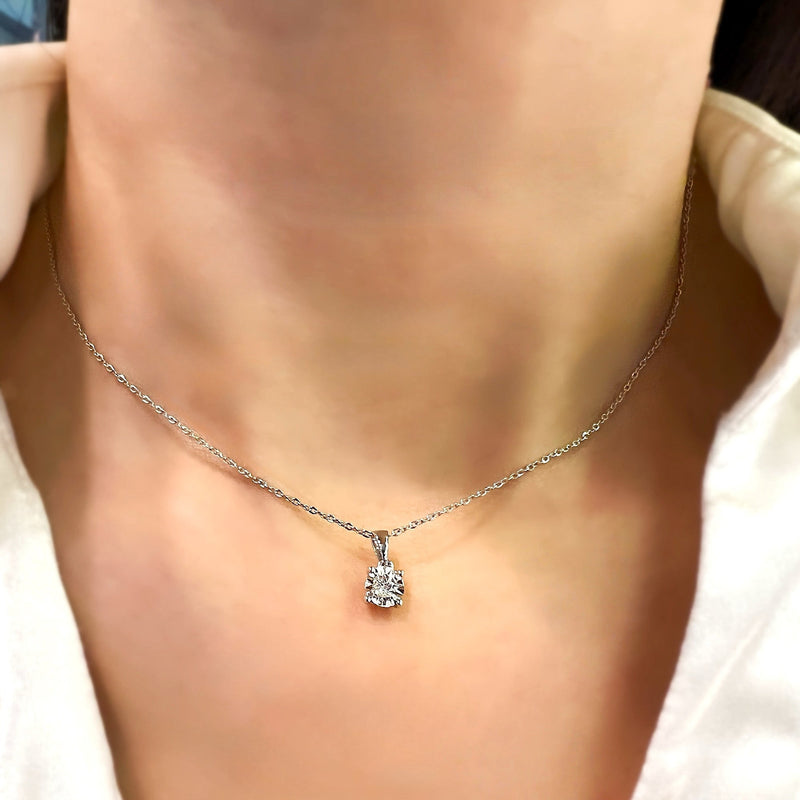 925 Sterling Silver Flat Cable Necklace