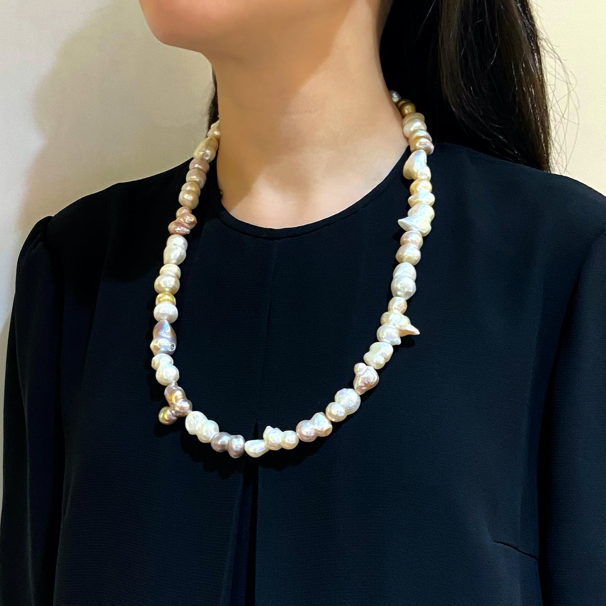 Fancy pearl necklace hotsell