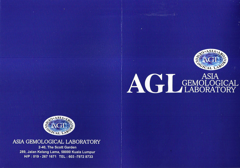 [Clearance] Asia Gemological Laboratory (AGL) Certified Round Loose Diamond, 1.13 Carat, H Colour, VVS1