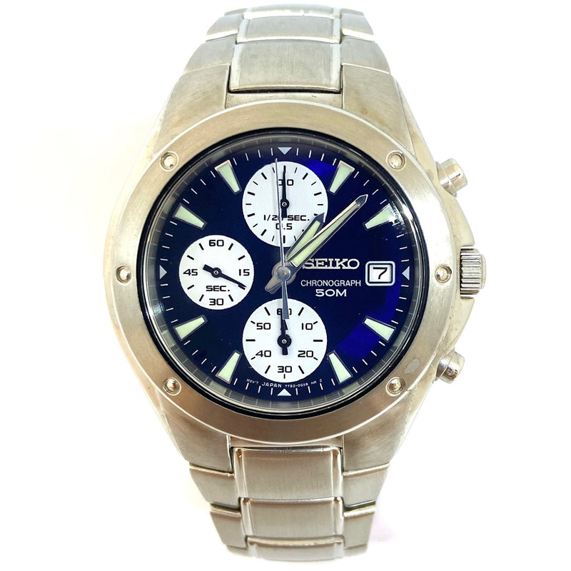 Seiko Quartz Chronograph Stainless Steel SNDA97P1 Watch