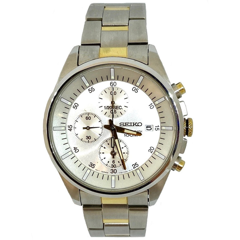Seiko Quartz Chronograph Stainless Steel SNDC83P1 Watch