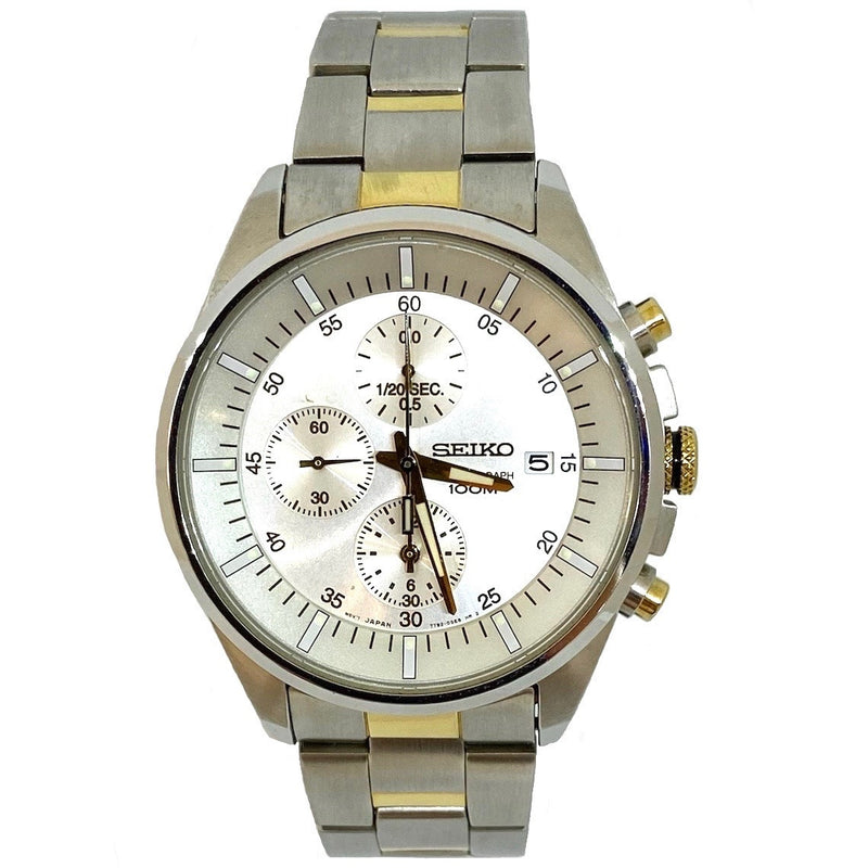 Seiko Quartz Chronograph Stainless Steel SNDC83P1 Watch