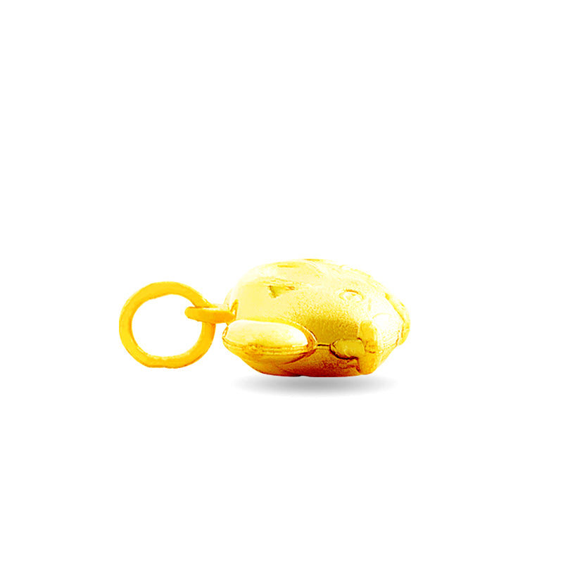 24K (999) Yellow Gold Prosperity and Auspicious Rat Pendant