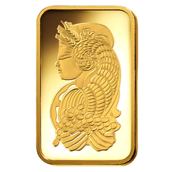 PAMP Suisse 24K (999.9) Gold Lady Fortuna Collectible Gold Bar 5 gram