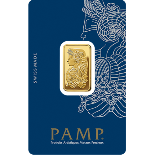 PAMP Suisse 24K (999.9) Gold Lady Fortuna Collectible Gold Bar 10 gram