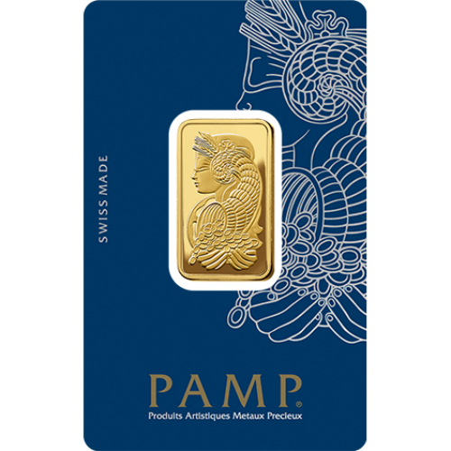PAMP Suisse 24K (999.9) Gold Lady Fortuna Collectible Gold Bar 20 gram