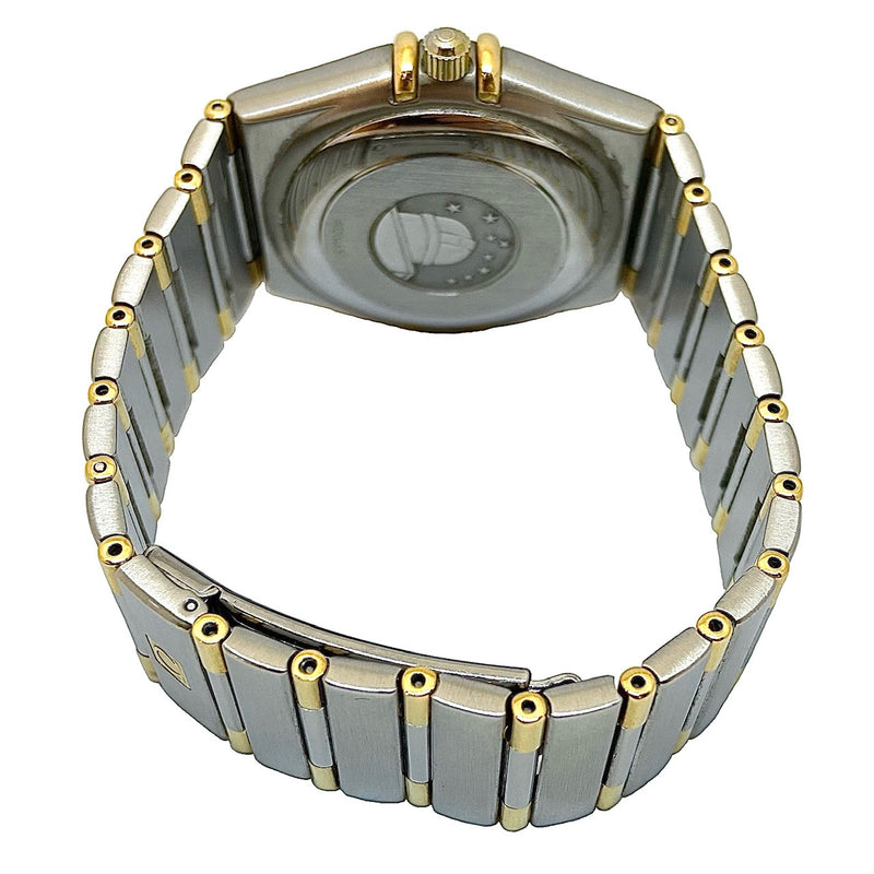 Pre-Owned Omega Constellation Chronometer Date Half Gold Watch